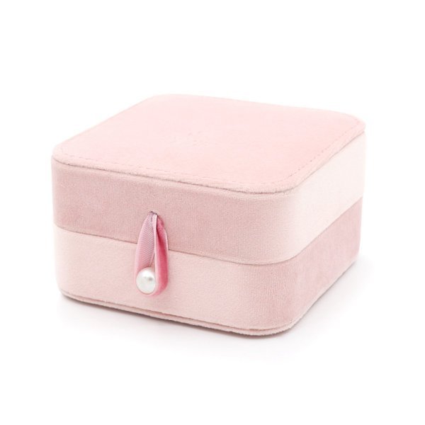 Pink Velvety Jewelry Box